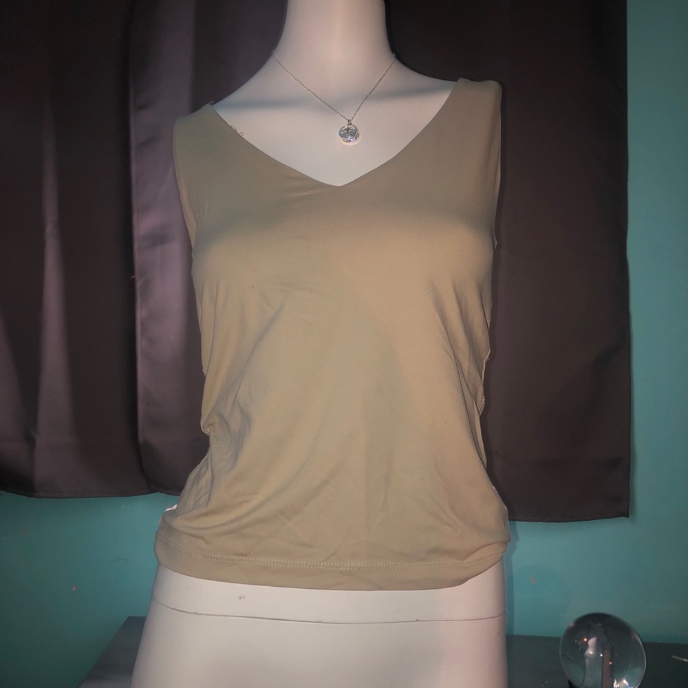 Tan Shirt